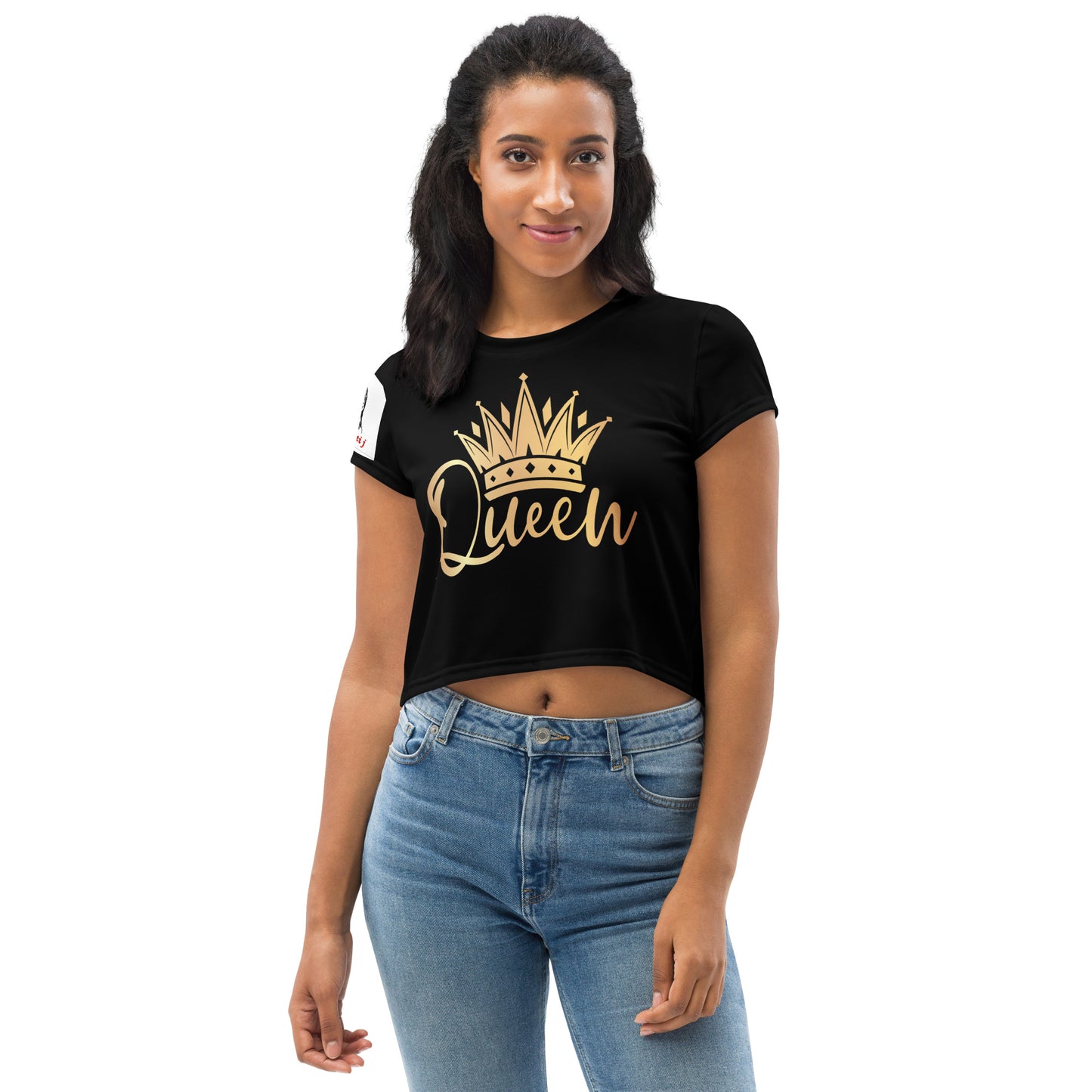 Maserati j ladies Queen Crop Tee