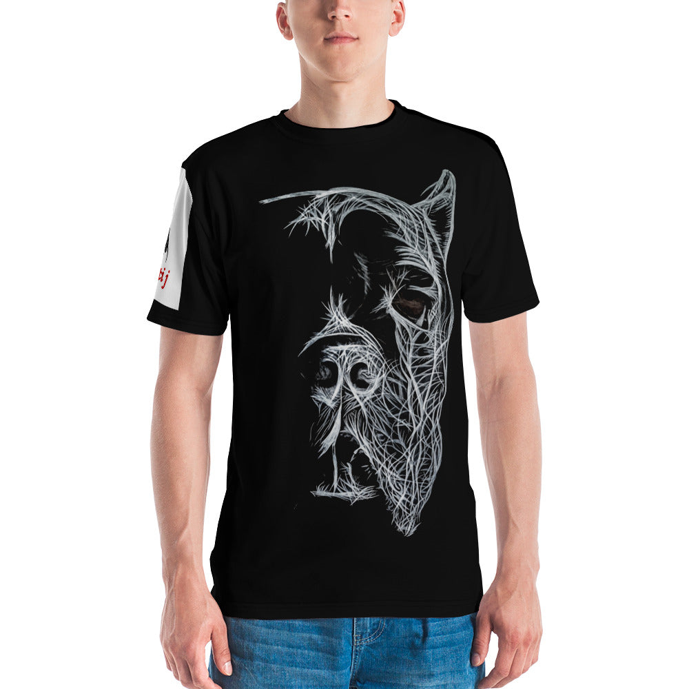 Men's Maserati j  Corso chalk drawing t-shirt