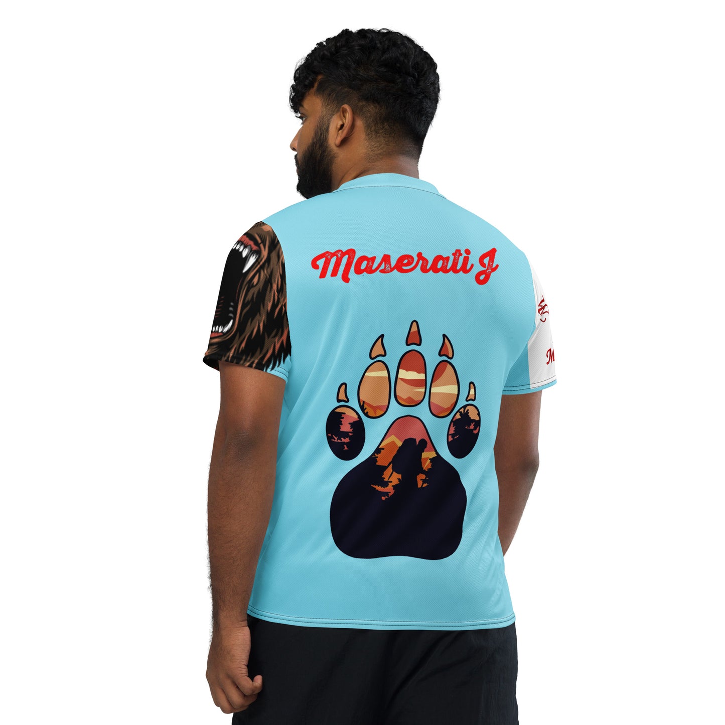 Maserati J bear  unisex sports jersey