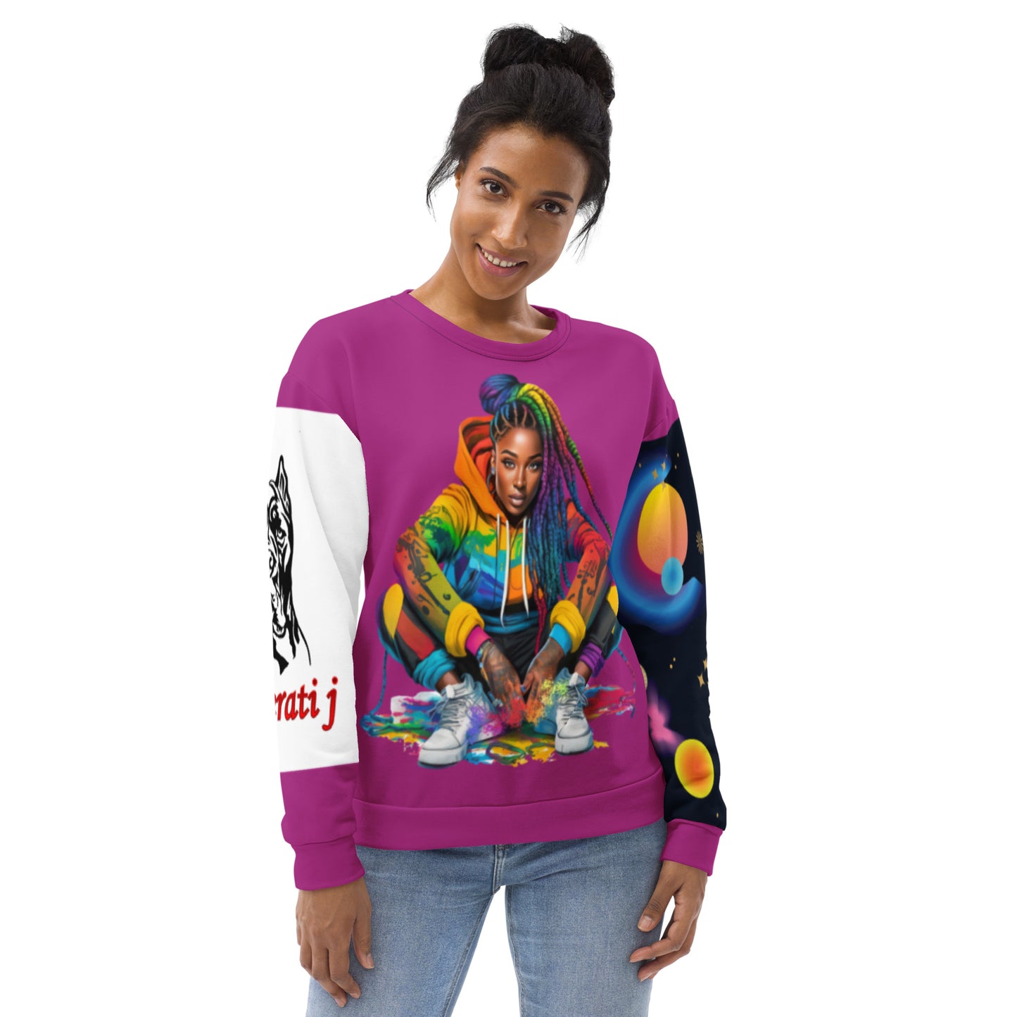 Maserati J multicolor Unisex Sweatshirt