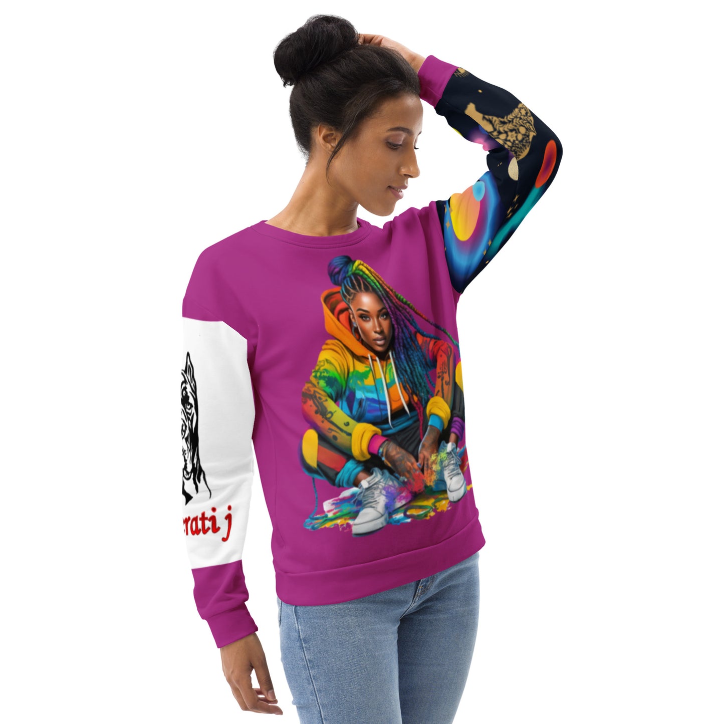 Maserati J multicolor Unisex Sweatshirt