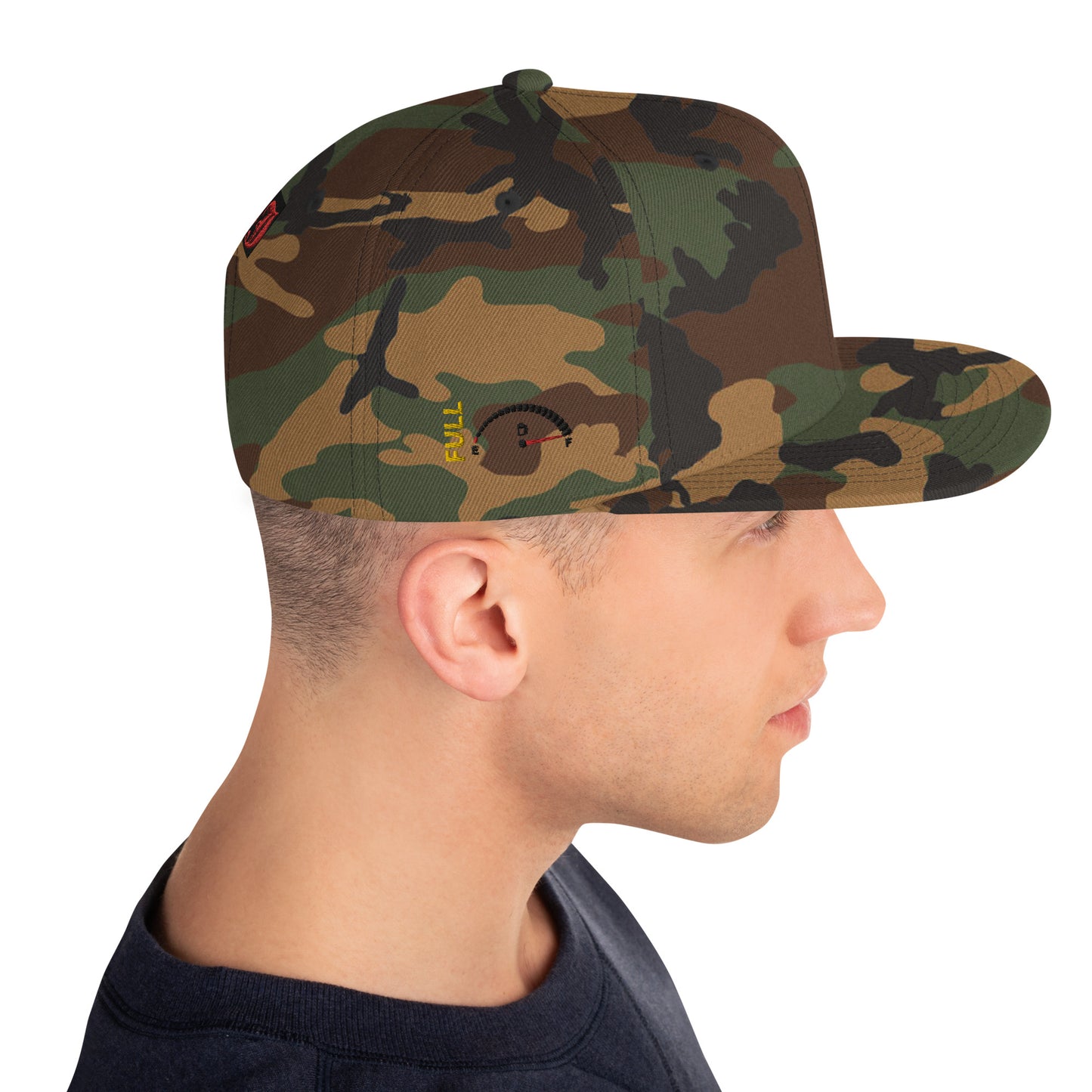 Maserati J Army fatigue Snapback Hat