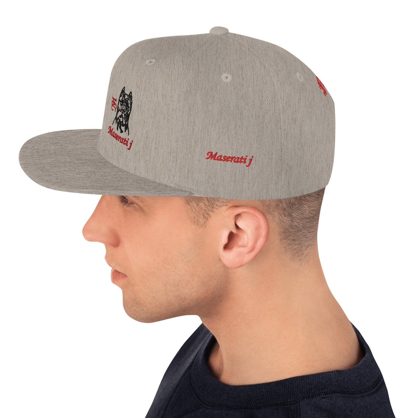 Maserati J Snapback Hat