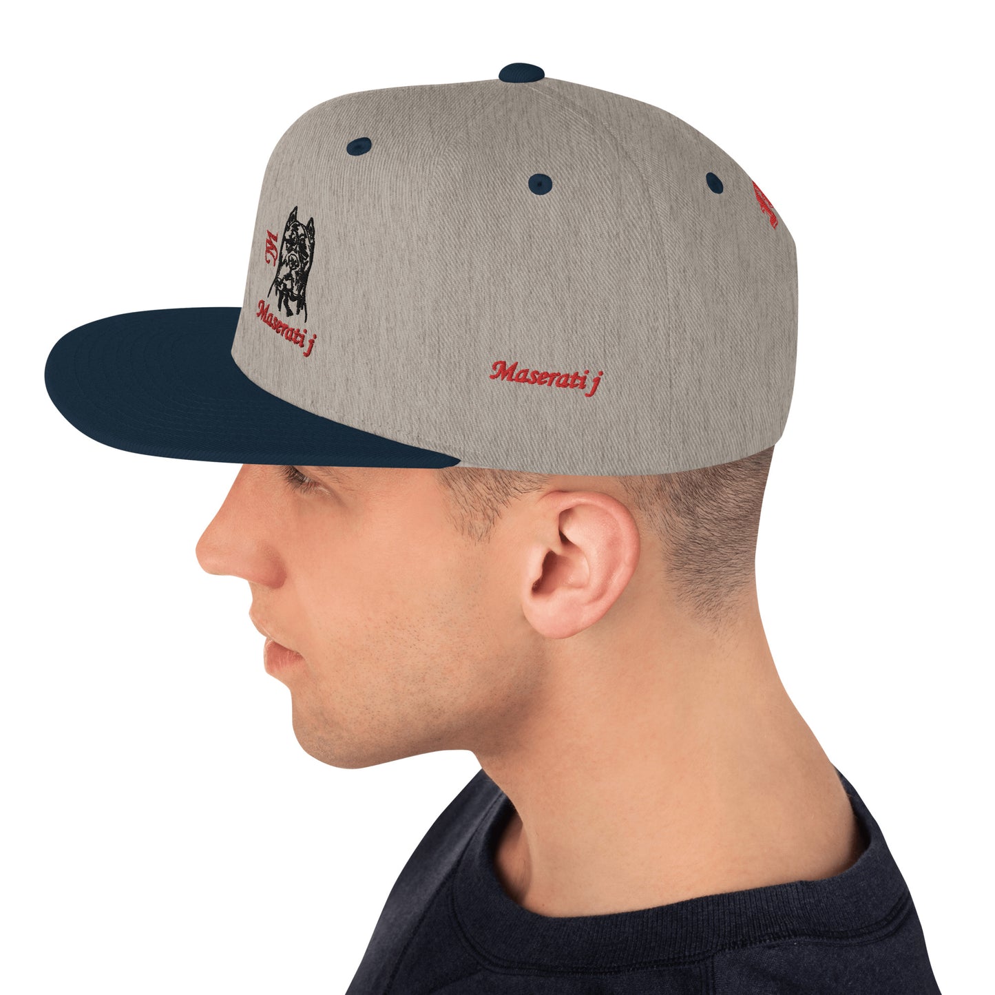 Maserati J Snapback Hat