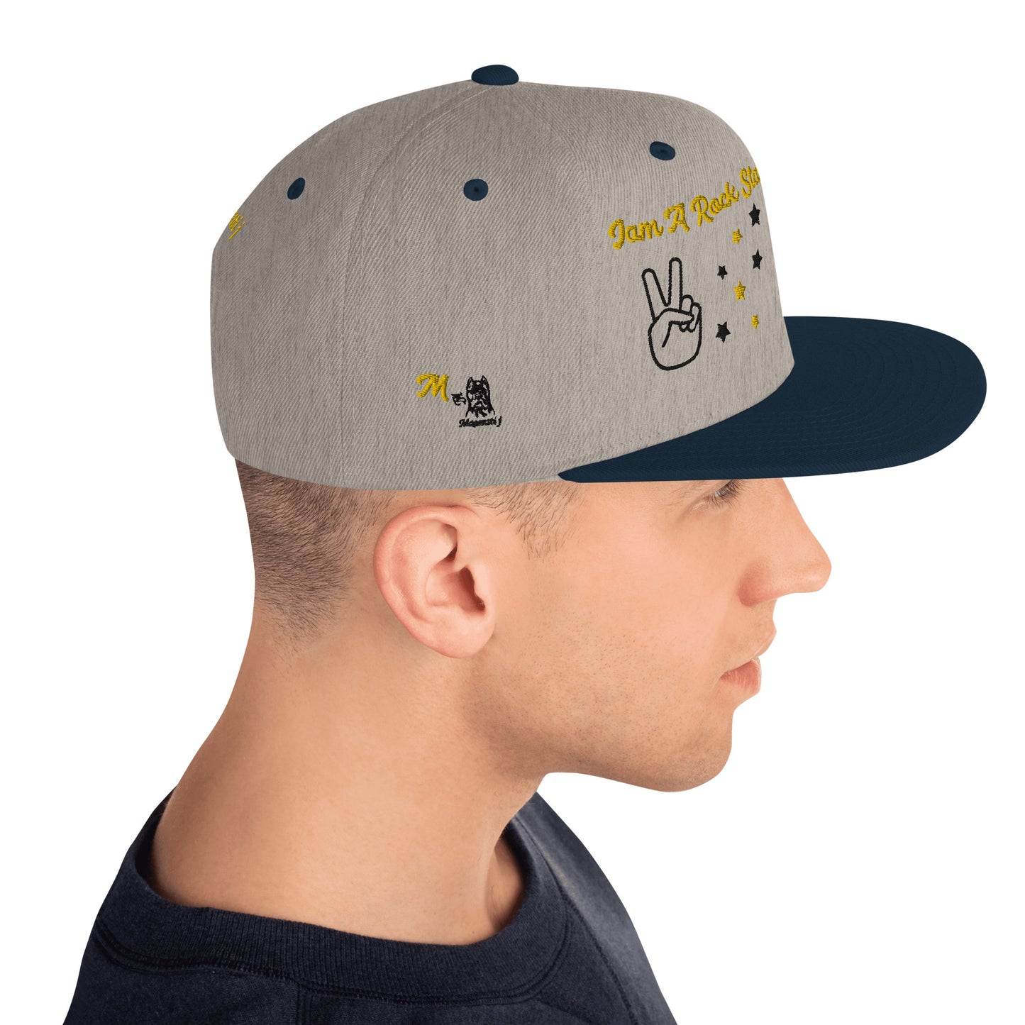 Maserati J Snapback Hat Rock Star Edition