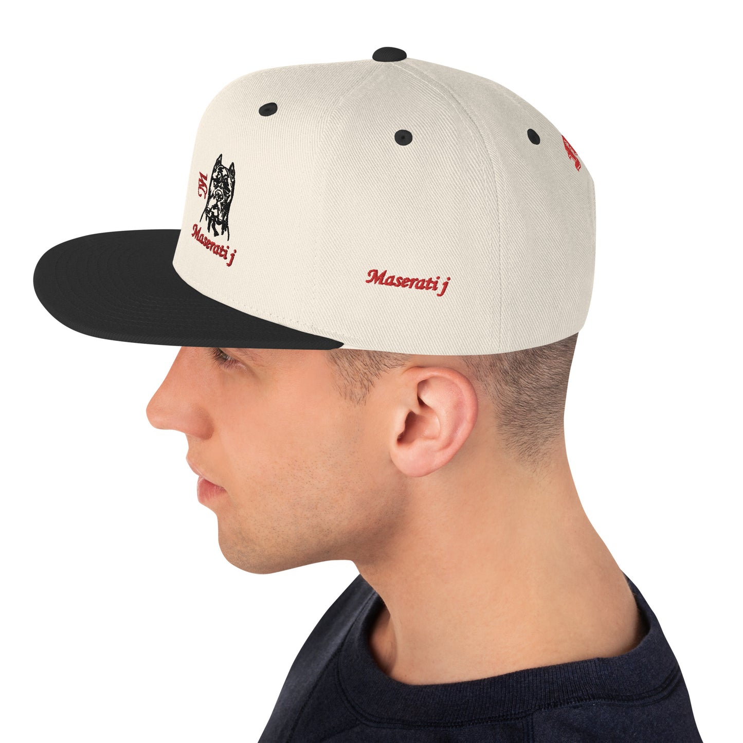 Maserati J Snapback Hat