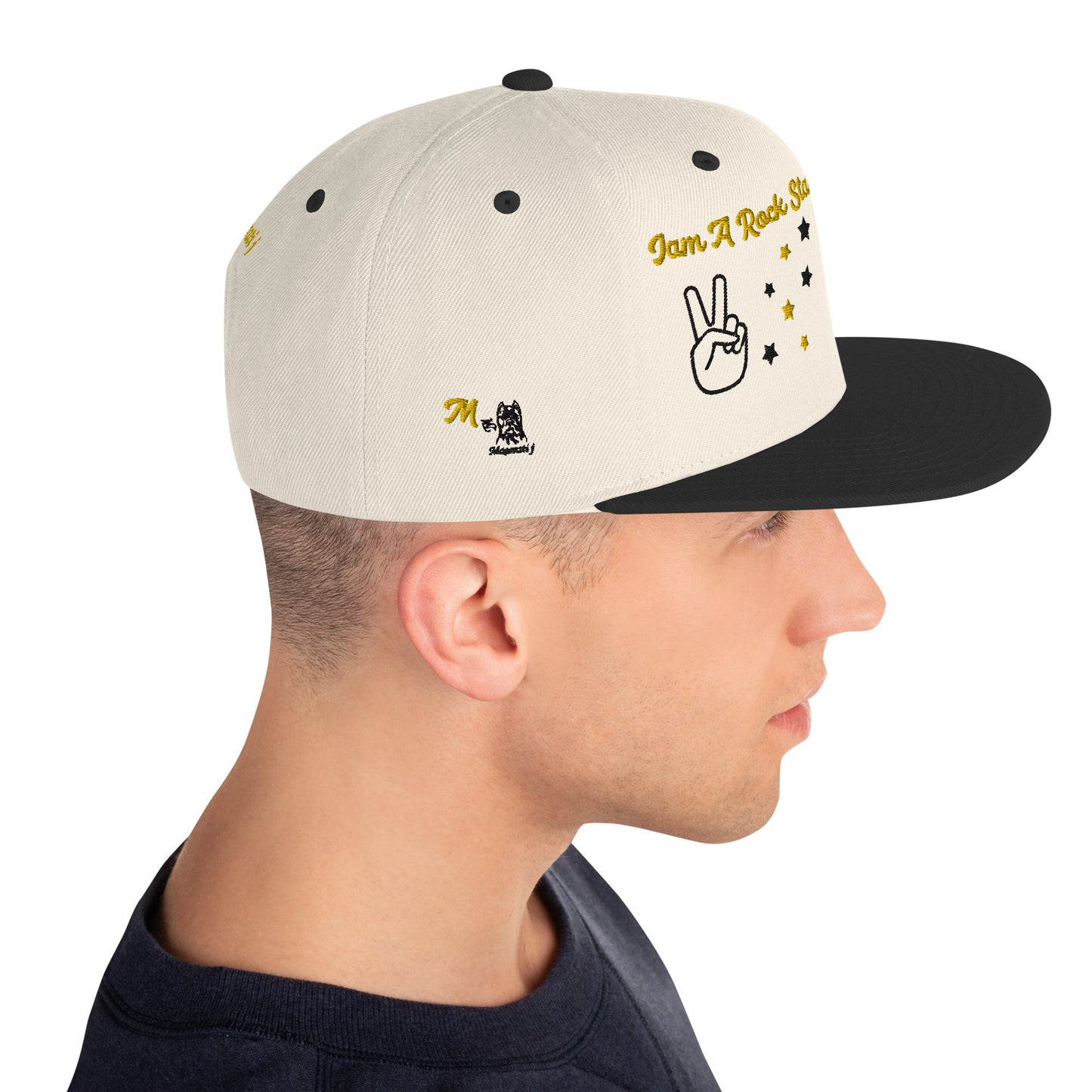 Maserati J Snapback Hat Rock Star Edition