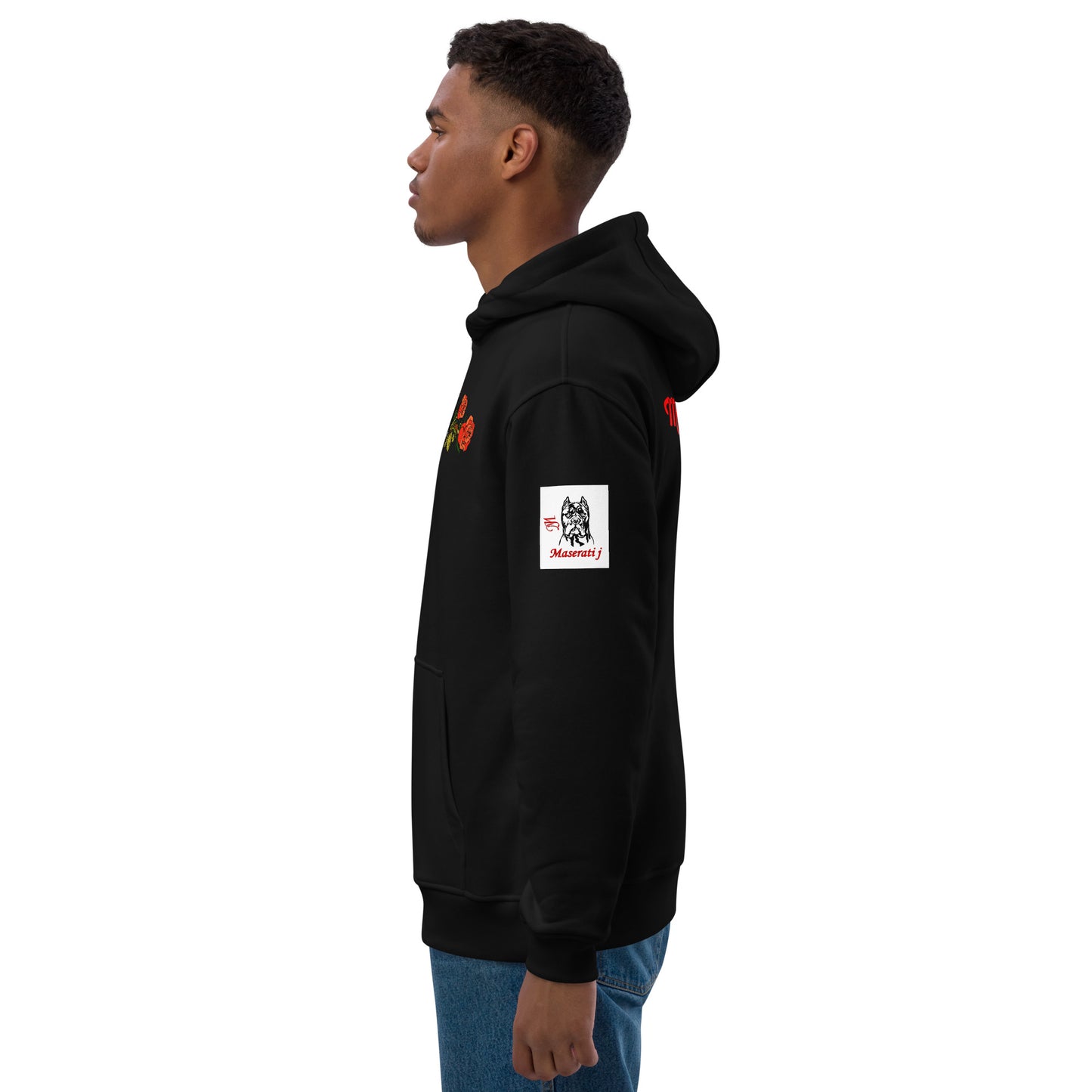 Maserati J Black CAT Premium eco hoodie