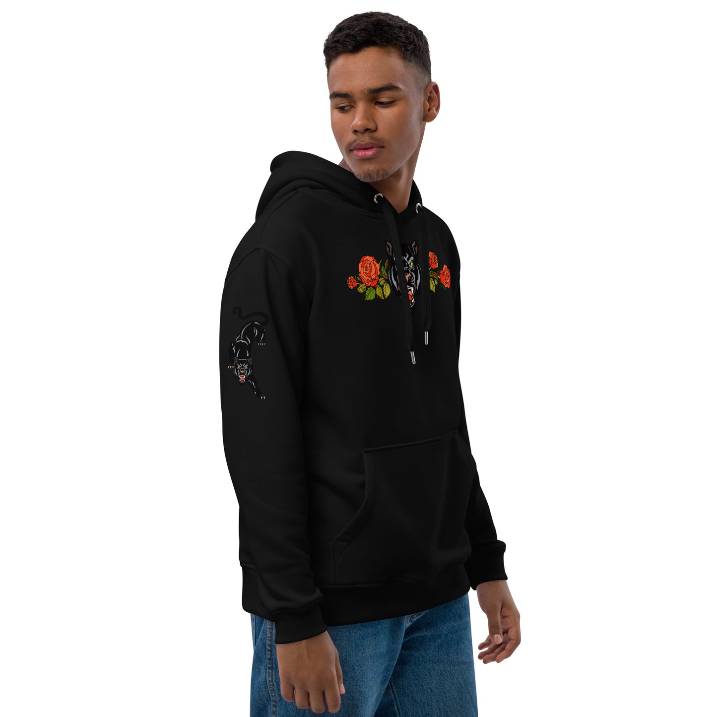 Maserati J Black CAT Premium eco hoodie