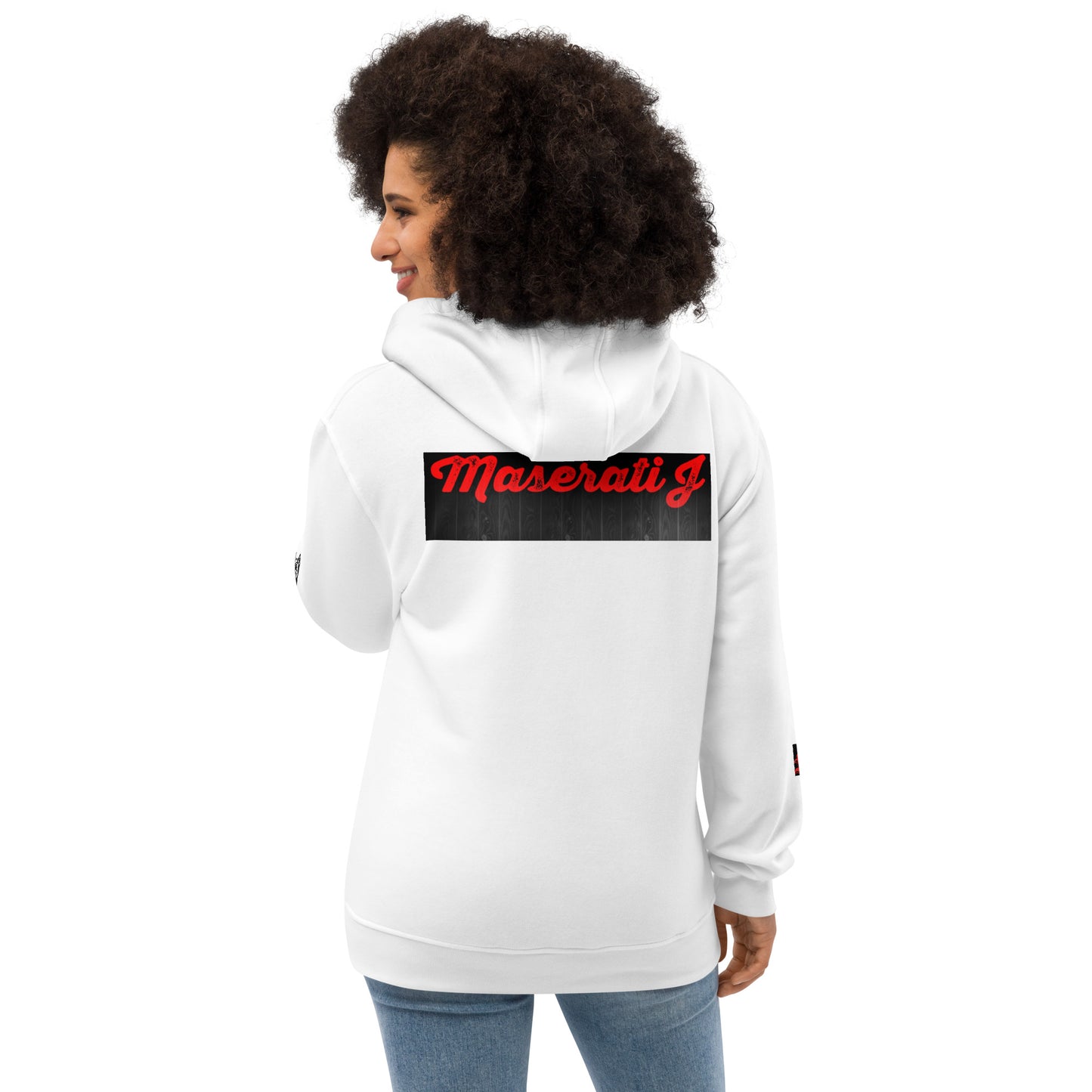 Maserati J Premium Colorful Black Beauty eco hoodie