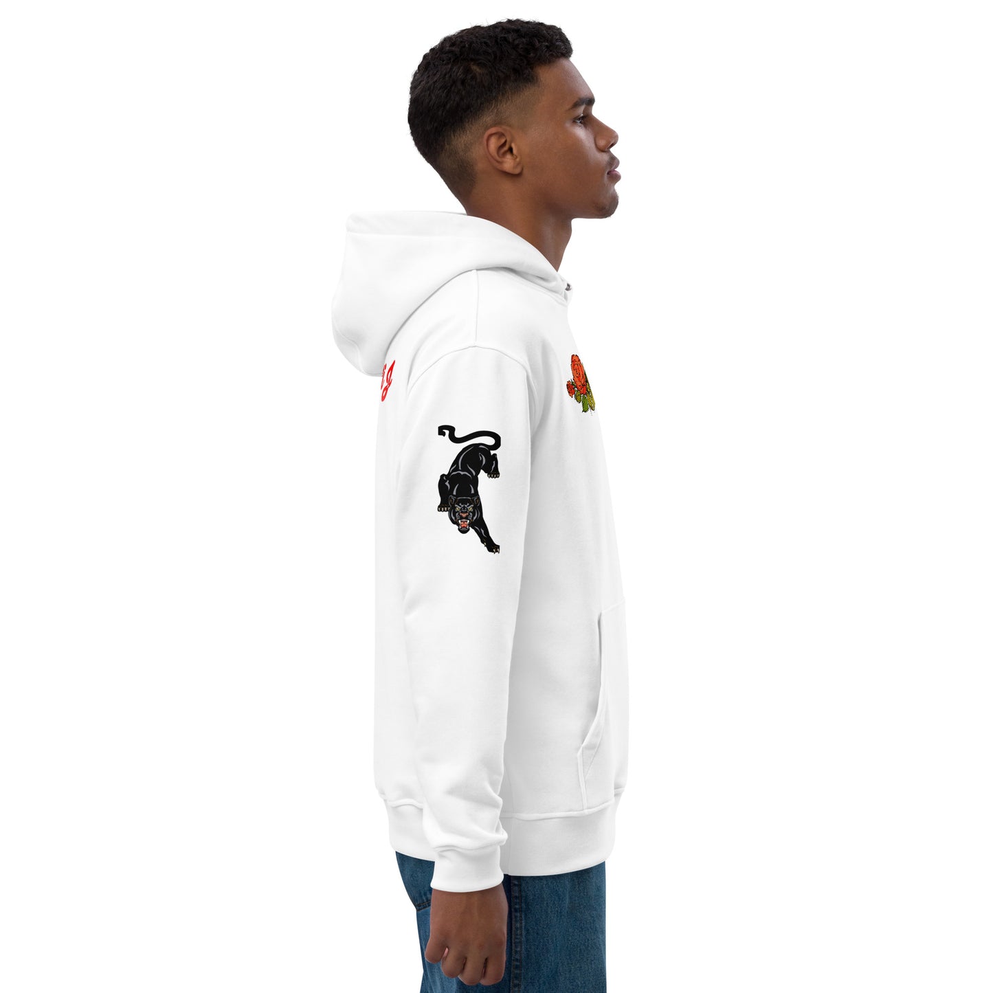 Maserati J Black CAT Premium eco hoodie