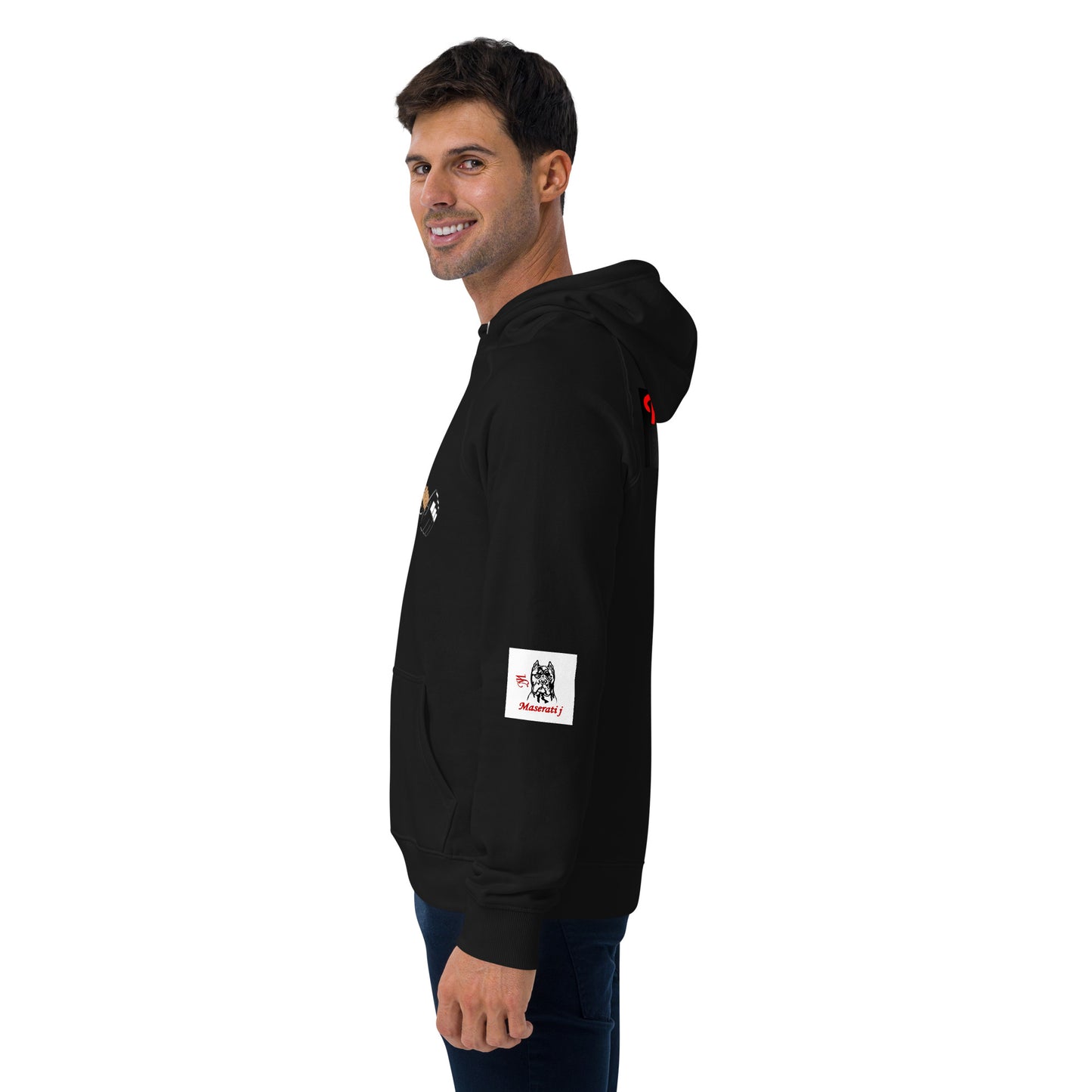 Unisex eco raglan hoodie