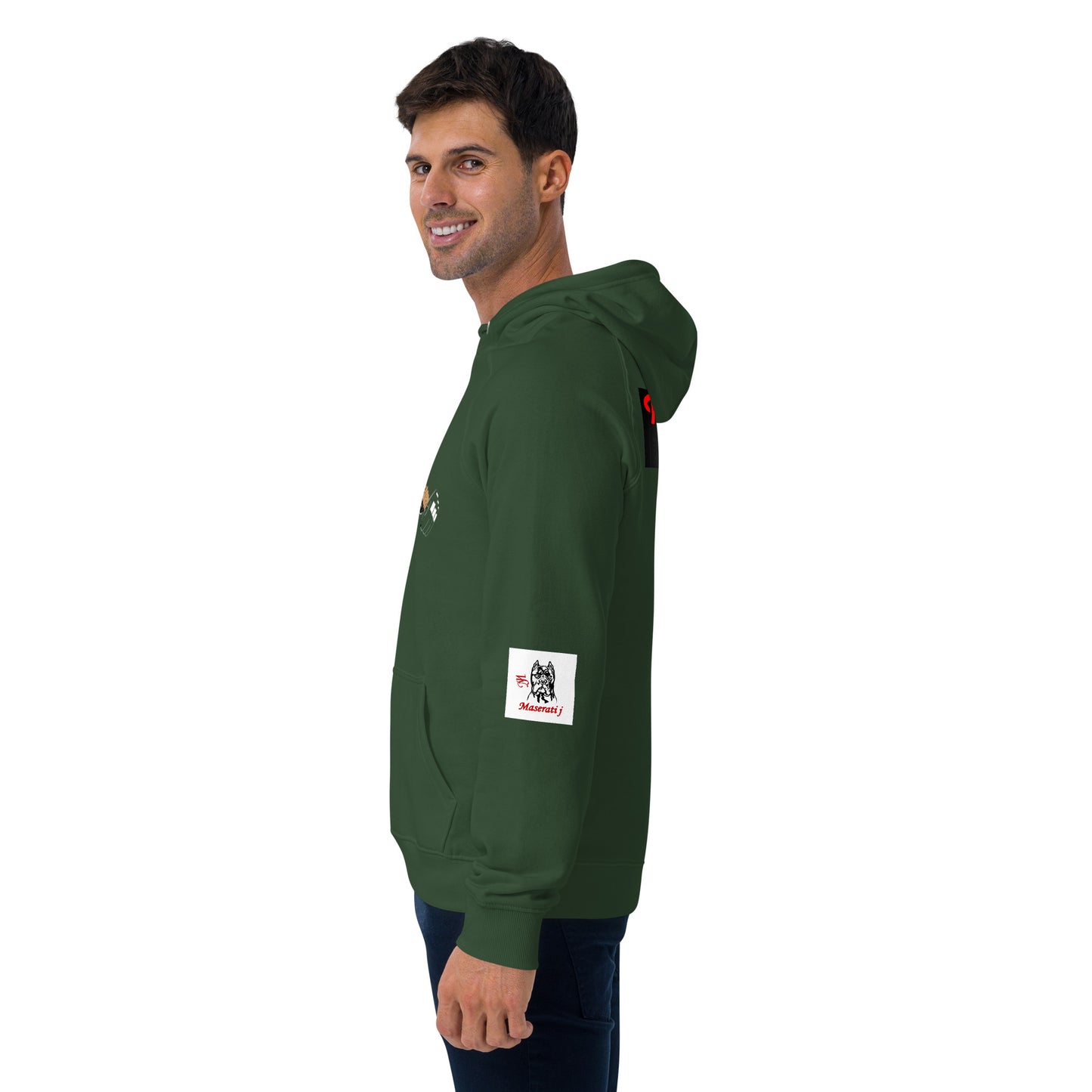 Unisex eco raglan hoodie